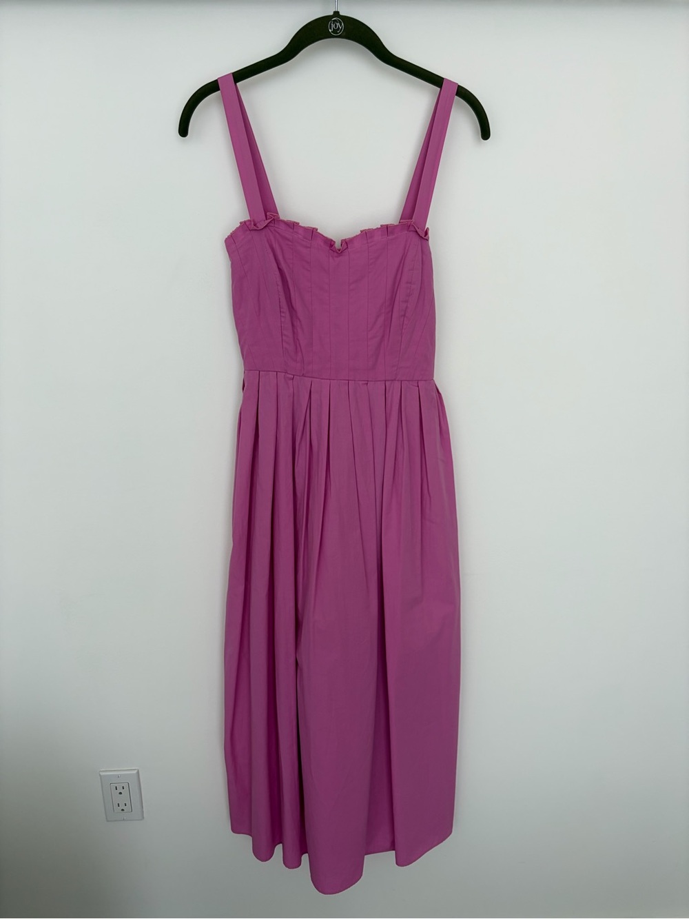 Zara Pink Midi Dress with Pockets